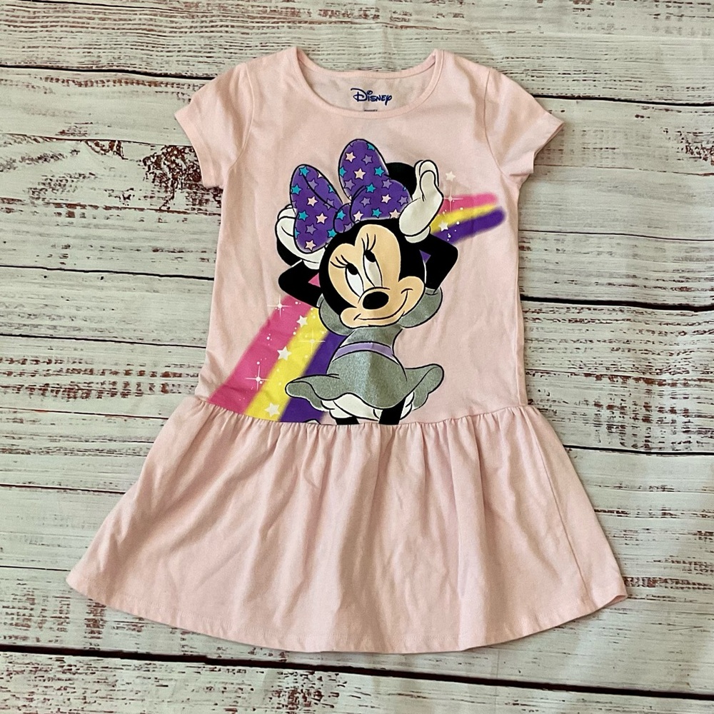 Disney Minnie Mouse Girls Dress (Size Small)